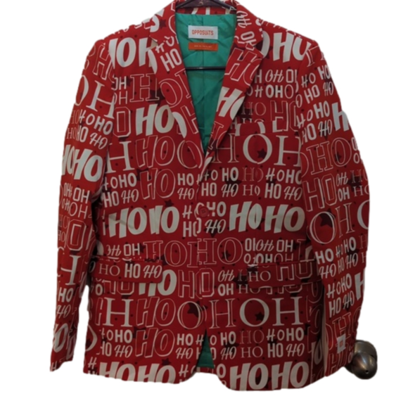 OppoSuits Other - Oppossuits boys Christmas blazer size x-large 14-16yrs old